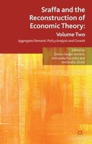 Cover von Sraffa and the Reconstruction of Economic Theory: Volume Two