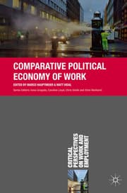 Cover von Comparative Political Economy of Work