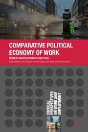 Cover von Comparative Political Economy of Work