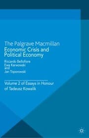 Cover von Economic Crisis and Political Economy