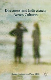 Cover von Directness and Indirectness Across Cultures