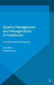 Cover von Quality Management and Managerialism in Healthcare