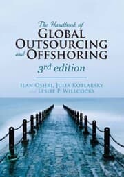 Cover von The Handbook of Global Outsourcing and Offshoring 3rd edition