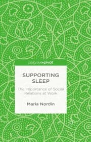 Cover von Supporting Sleep