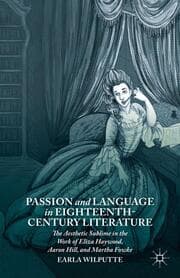 Cover von Passion and Language in Eighteenth-Century Literature