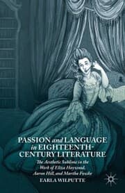 Cover von Passion and Language in Eighteenth-Century Literature