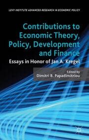 Cover von Contributions to Economic Theory, Policy, Development and Finance