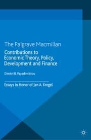 Cover von Contributions to Economic Theory, Policy, Development and Finance