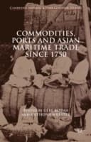Cover von Commodities, Ports and Asian Maritime Trade Since 1750