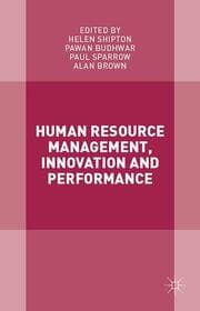Cover von Human Resource Management, Innovation and Performance