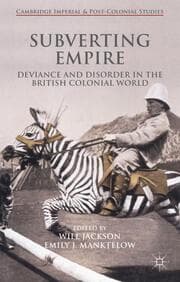 Cover von Subverting Empire