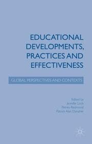 Cover von Educational Developments, Practices and Effectiveness