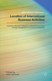 Cover von Location of International Business Activities