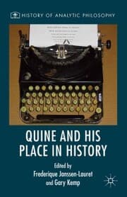 Cover von Quine and His Place in History