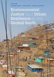 Cover von Environmental Justice and Urban Resilience in the Global South