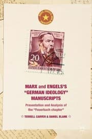 Cover von Marx and Engels's 'German ideology' Manuscripts