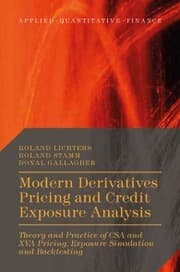 Cover von Modern Derivatives Pricing and Credit Exposure Analysis