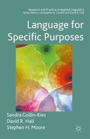 Cover von Language for Specific Purposes