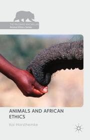 Cover von Animals and African Ethics
