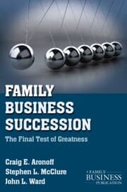 Cover von Family Business Succession