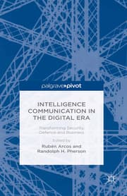 Cover von Intelligence Communication in the Digital Era: Transforming Security, Defence and Business
