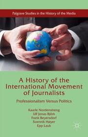 Cover von A History of the International Movement of Journalists