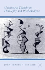 Cover von Unconscious Thought in Philosophy and Psychoanalysis