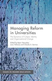 Cover von Managing Reform in Universities
