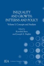 Cover von Inequality and Growth: Patterns and Policy