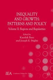 Cover von Inequality and Growth: Patterns and Policy