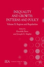 Cover von Inequality and Growth: Patterns and Policy