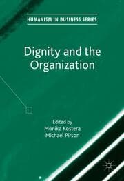 Cover von Dignity and the Organization
