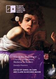 Cover von Fear in the Medical and Literary Imagination, Medieval to Modern