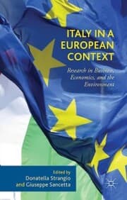 Cover von Italy in a European Context