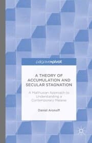 Cover von A Theory of Accumulation and Secular Stagnation