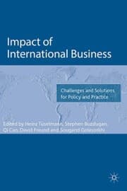 Cover von Impact of International Business