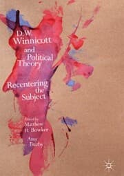 Cover von D.W. Winnicott and Political Theory