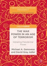 Cover von The War Power in an Age of Terrorism