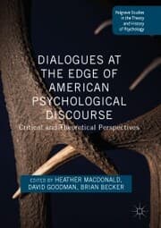 Cover von Dialogues at the Edge of American Psychological Discourse