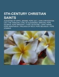 Cover von 5th-century Christian saints