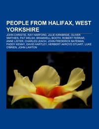 Cover von People from Halifax, West Yorkshire