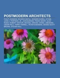 Cover von Postmodern architects