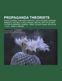 Cover von Propaganda theorists