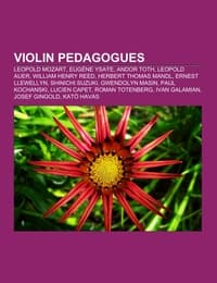 Cover von Violin pedagogues