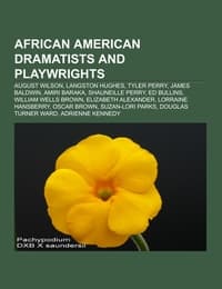 Cover von African American dramatists and playwrights