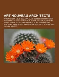 Cover von Art Nouveau architects
