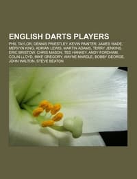 Cover von English darts players