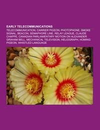 Cover von Early telecommunications