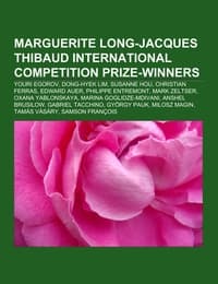 Cover von Marguerite Long-Jacques Thibaud International Competition prize-winners