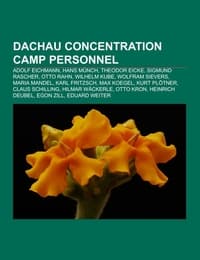 Cover von Dachau concentration camp personnel